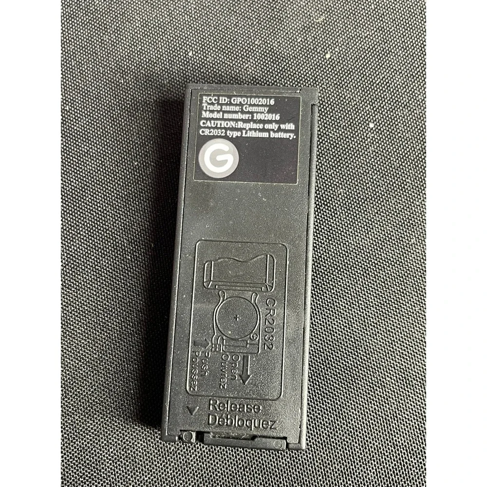 Gemmy Replacement Remote Control for Light Projector Model 1002016 Black Red
